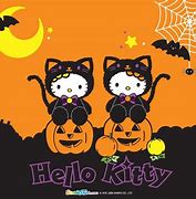 Image result for Cinnamon Roll From Hello Kitty with a Fall Background
