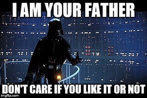 Image result for Vader It Is Acceptable Meme