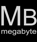 Image result for 20 Megabyte in Megabit