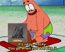 Image result for Rocky Water Meme