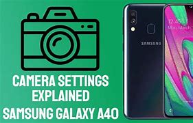 Image result for Samsung A40 Camera