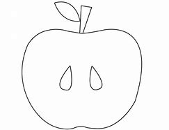 Image result for Apple Cut Coloring Page