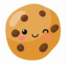 Image result for Cartoon Cookie with Face