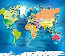 Image result for Big World Map with Countries