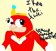 Image result for Knuckles My Queen