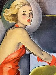 Image result for Vintage Art Deco Woman