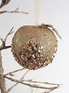 Image result for Glitter Apple Bauble