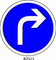 Image result for Right Turn Sign Clip Art