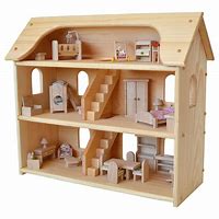 Image result for Basic Wooden Doll Houses
