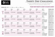 Image result for 30-Day Wall Pilates Challenge Printable