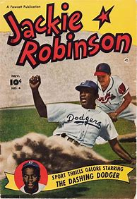 Image result for Jackie Robinson Comic Book