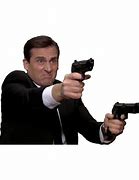 Image result for The Office Michael Scott Holding a Gun