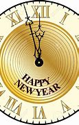 Image result for New Year Clock Face