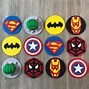 Image result for Superhero Cupcake Toppers