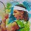 Image result for Rafael Nadal Painting