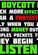 Image result for Quotes About Boycotting