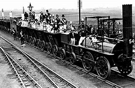 Image result for First Train in the World