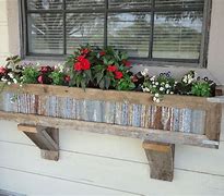 Image result for Rustic Flower Box