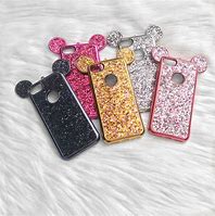 Image result for Blue Mouse Ears Glitter Phone Cases for iPhone 5S