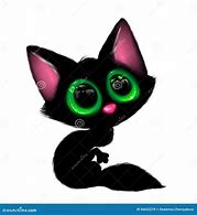 Image result for Big Eyed Cartoon Cat