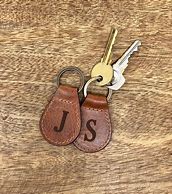 Image result for Leather Keychain FOB Design