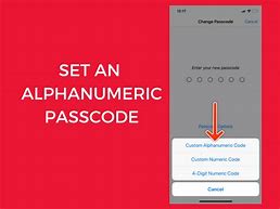 Image result for iPhone Alphanumeric Passcode