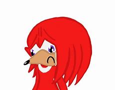 Image result for Knuckles Sonic Sad