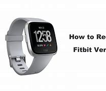 Image result for Restart Fitbit Versa