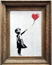 Image result for Artist Banksy Balloon Girl