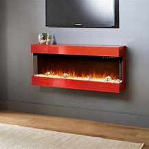 Image result for Wall Mounted Electric Fireplace