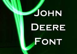 Image result for John Deere Font 4310