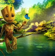 Image result for Cute Cartoon Baby Groot