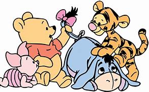 Image result for Baby Pooh and Eeyore