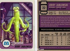 Image result for Chet Monsters University Scare Cards