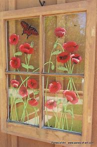 Image result for Hand Painted Window Art