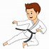 Image result for Karate Boy Clip Art