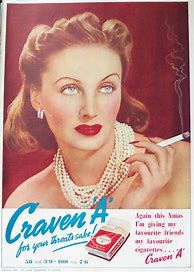 Image result for Vintage Cigarette Magazine Ads