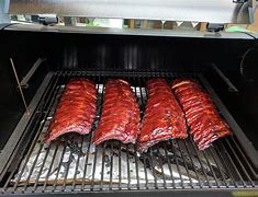Image result for Hanging Ribs in Smoker