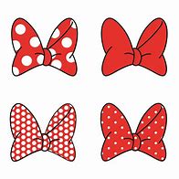 Image result for Minnie Mouse Polka Dot Bow SVG