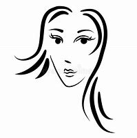 Image result for Abstract Woman Face Silhouette Outline