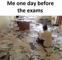 Image result for School Finals Memes