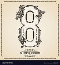 Image result for Number 8 Fonts Octonary