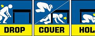 Image result for Earthquake Safety Sign