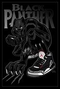 Image result for Black Panther Jordan 5