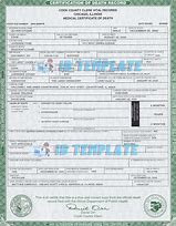 Image result for Death Certificate Logo