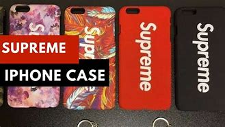 Image result for iPhone 7 Plus Supreme Case Red