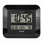 Image result for Sharp Accuset Alarm Clock