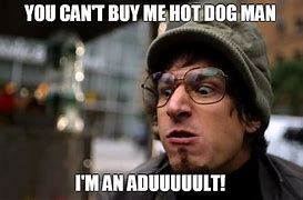 Image result for Hot Dog Guy Meme