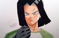 Image result for Android 17 Drawing