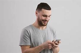 Image result for Man Texting On Phone